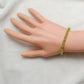 925 Sterling Silver Natural Peridot Beaded Bracelet – 8 Inch Gemstone Jewelry
