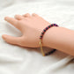 925 Sterling Silver Ruby & Multi-Sapphire Beaded Bracelet