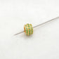 Sapphire Tsavorite Diamond Ruby Donut Silver Spacer Charm Beads Findings