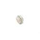 Sapphire Tsavorite Diamond Ruby Donut Silver Spacer Charm Beads Findings