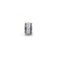 Sapphire Tsavorite Diamond Ruby Donut Silver Spacer Charm Beads Findings