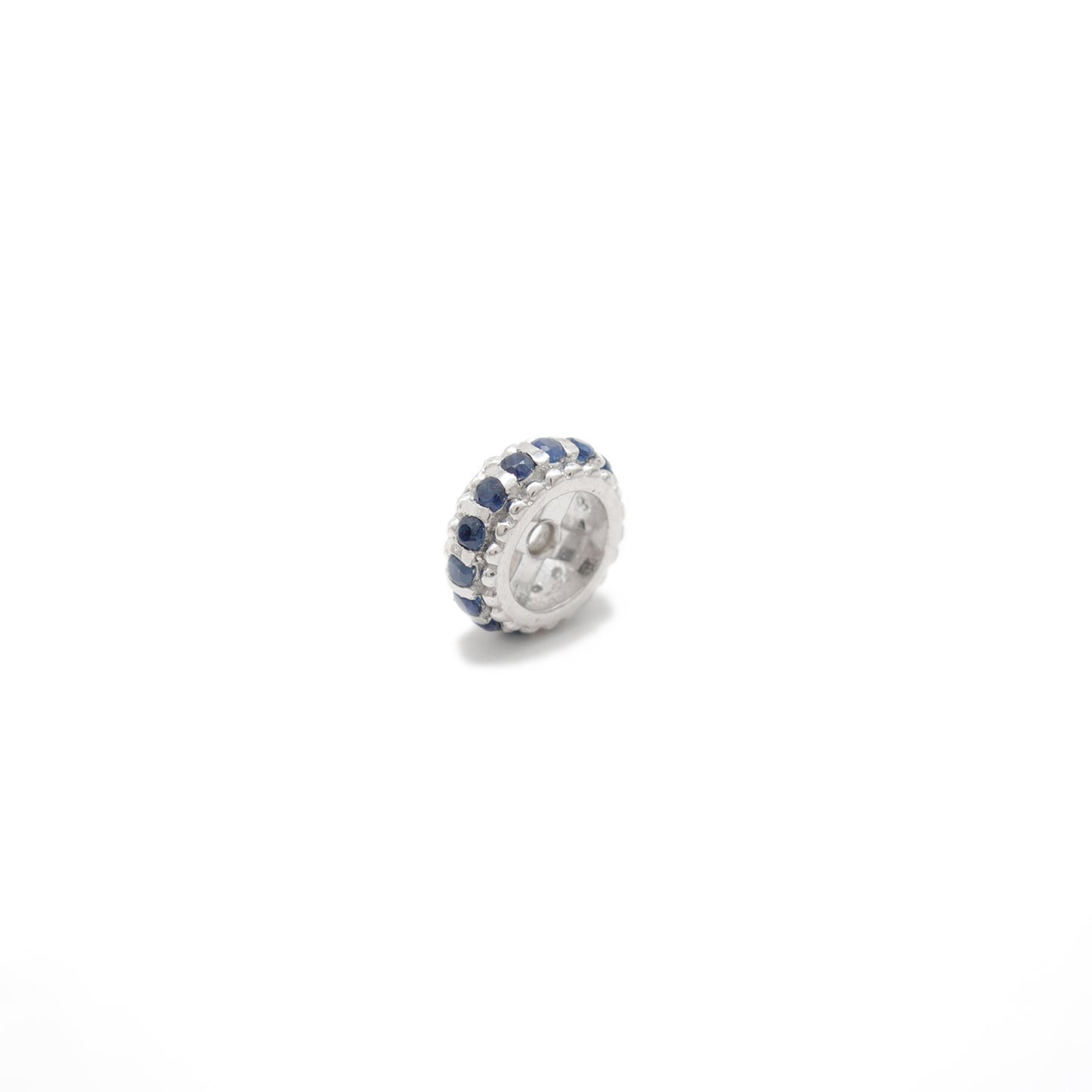 9K 14K 18K Gold Ruby Sapphire Tsavorite Diamond Spacer Beads