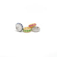 9K 14K 18K Gold Ruby Sapphire Tsavorite Diamond Spacer Beads