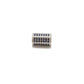Tsavorite Diamond Hexagon Spacer Charm Beads Silver DIY Craft Jewelry