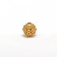 9.5mm 18K Gold Indian Style Rondelle Spacer Beads Findings