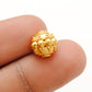 9.5mm 18K Gold Indian Style Rondelle Spacer Beads Findings