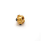 18K Gold Round Wheel Spacer Bead Finding 8mm