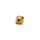 18K Gold Round Wheel Spacer Bead Finding 8mm