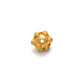 9mm 18 Carat Gold Turquoise Spacer Beads