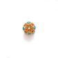 18 Carat Gold Turquoise Filigree Spacer Ball Beads