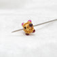 18KTT Gold Ruby Round Beads 8mm