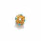 18 Carat Gold Turquoise Ball Spacer Beads 8mm