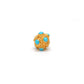 18 Carat Gold Turquoise Ball Spacer Beads 8mm