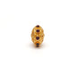 18KTT Gold Ruby Wheel Spacer Beads 14x10mm