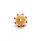 18K Gold Ruby Round Spacer Beads