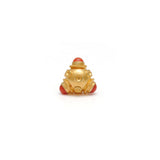 18k Yellow Gold Fancy Coral Charm Pendant 9x8mm