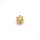 18K Gold Freshwater Pearl Stone Roundelle Spacer Bead