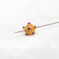 18 Karat Gold Ruby Round Spacer Ball Beads