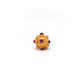 18 Karat Gold Ruby Round Spacer Ball Beads