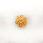 18KT Gold Fancy Floral Bead Cap Spacer Finding for Elegant Jewelry Designs