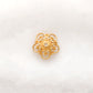 18 Carat Yellow Gold-Plated Handmade Bead Cap for Beads 10mm