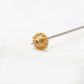 18KT Solid Gold Spacer Bead Cap for Beadss Jewelry Findings 7mm