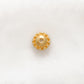 18KT Solid Gold Spacer Bead Cap for Beadss Jewelry Findings 7mm