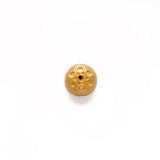 8MM 18 Karat Gold Spacer Cap for Bead Cap Finding For DIY Project