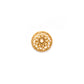 13MM 18KT Yellow Gold-Plated DIY Spacer Bead Cap