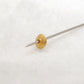 18 Karat Solid Gold Plain Coin Bead Cap For jewelry Making