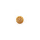 Solid 18K Yellow Gold-Plated Bead Cap for Jewelry Making Supplies