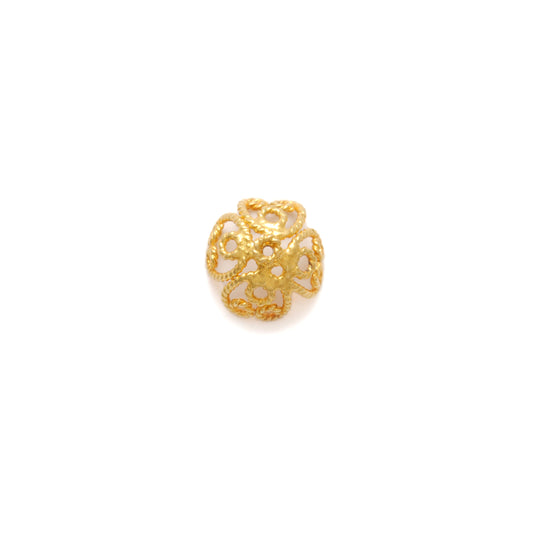 18 Carat Gold Spacer Bead Cap Jewelry Making Finding