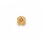 18 Carat Gold Spacer Bead Cap Jewelry Making Finding