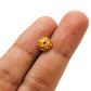 18K Yellow Gold-Plated Handcrafted Spacer Bead Cap for Beads Finding Supplies 8mm