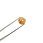 18K Yellow Gold-Plated Handcrafted Spacer Bead Cap for Beads Finding Supplies 8mm