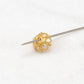 18KT Gold Bead Cap Spacer DIY Craft Supplies