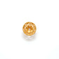 Jewelry Making Supplies 18 Carat Yellow Gold-Plated Spacer Bead Cap for Beads