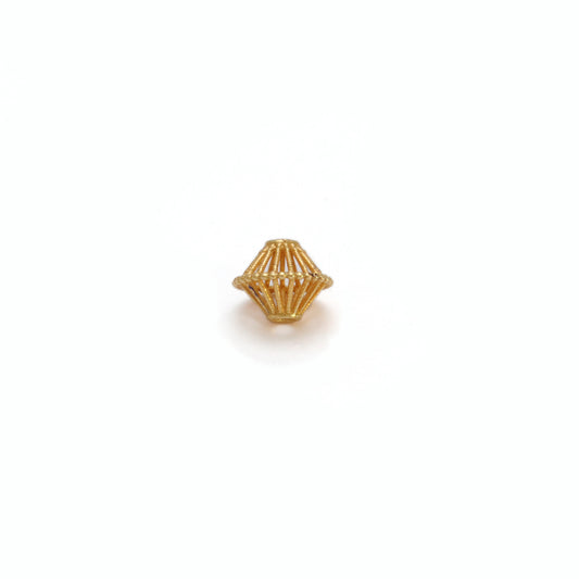 18 Karat Gold Antique Rondelle Beads 5x6mm