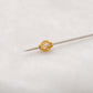18KT Yellow Gold 5x6mm Oval Lantern Gold Spacer Bead Components