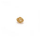 18KT Yellow Gold 5x6mm Oval Lantern Gold Spacer Bead Components