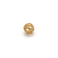 18KT Gold Round Spacer Ball Bead Handcrafted Jewelry Making