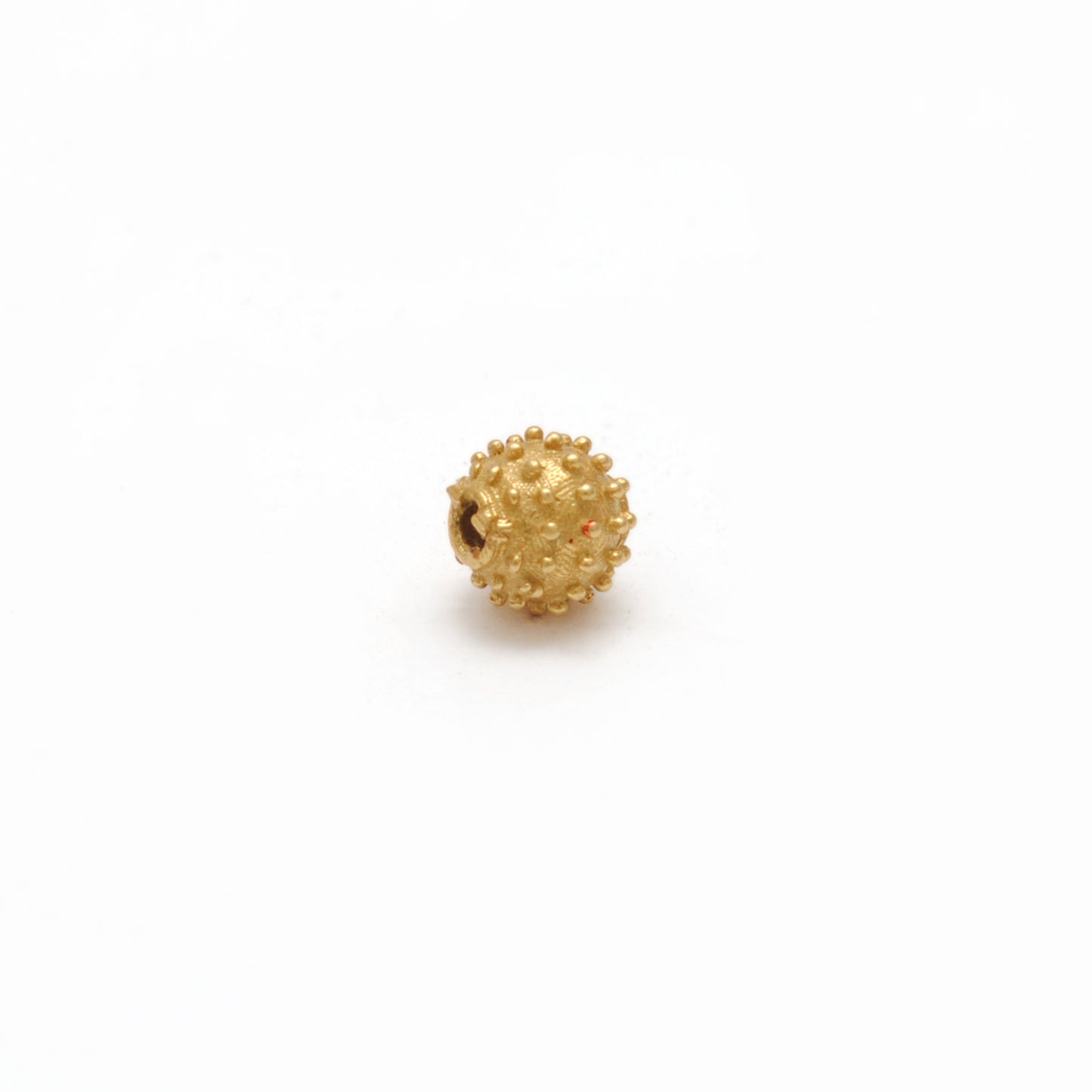 18KT Yellow Gold Gold Spacer Bead Components 4mm