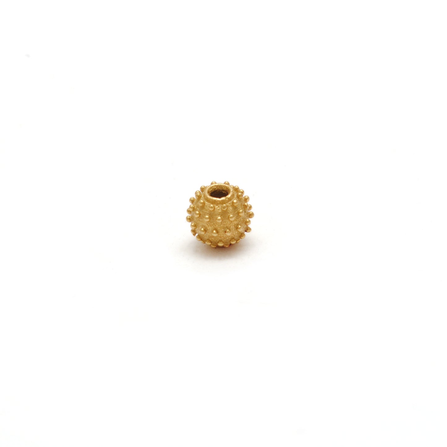 18KT Yellow Gold Gold Spacer Bead Components 4mm