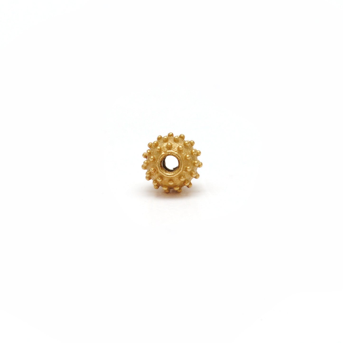 18KT Yellow Gold Gold Spacer Bead Components 4mm