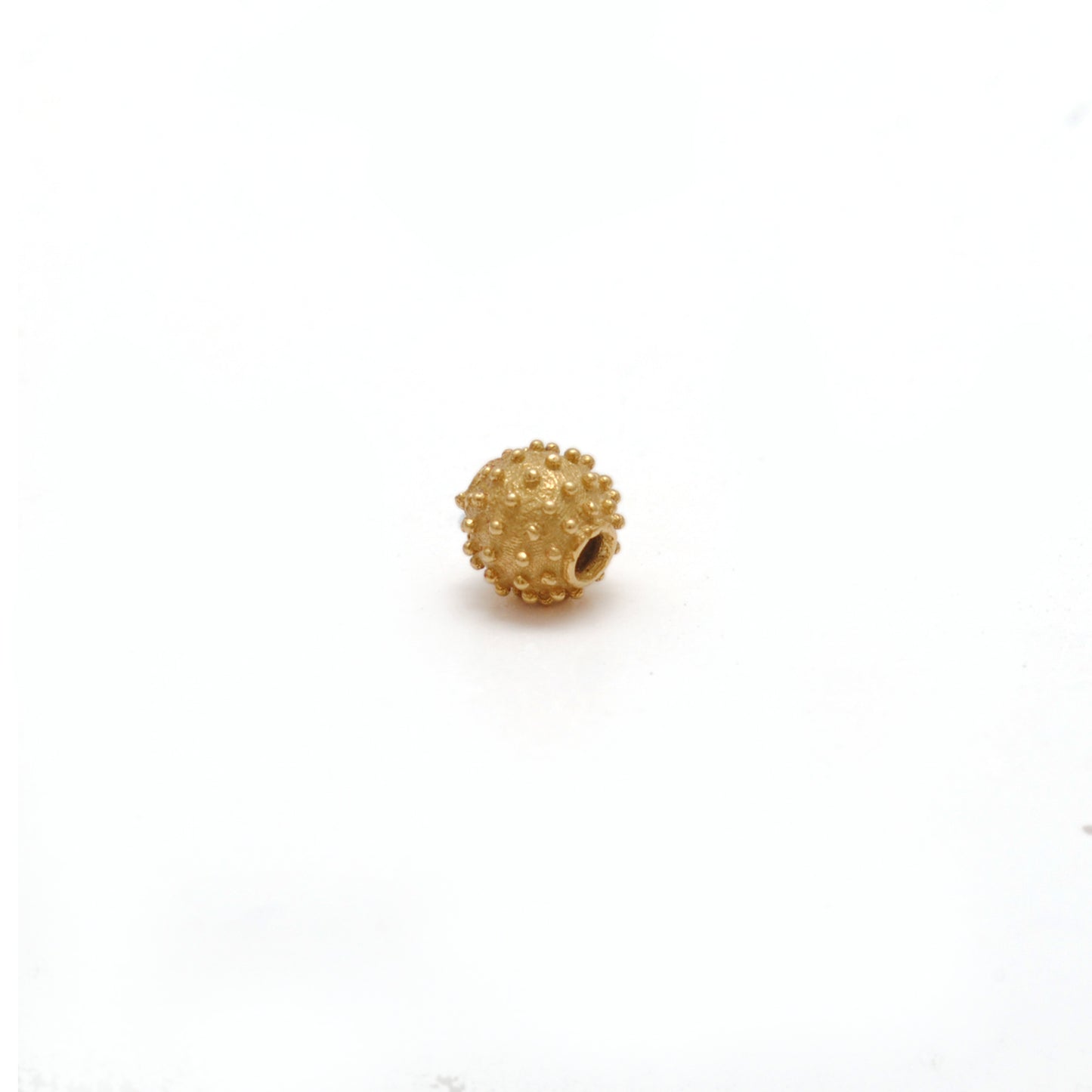18KT Yellow Gold Gold Spacer Bead Components 4mm