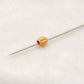 18KT Solid Yellow Gold Oval Gold Spacer Bead Components 4x5mm