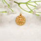 18K Gold Pendant of Indian Goddess Charm Pendant