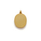 18k Solid Yellow Gold Indian Gold Shiva Charm Pendant