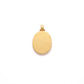 18k Solid Yellow Gold Indian God Charm Pendant