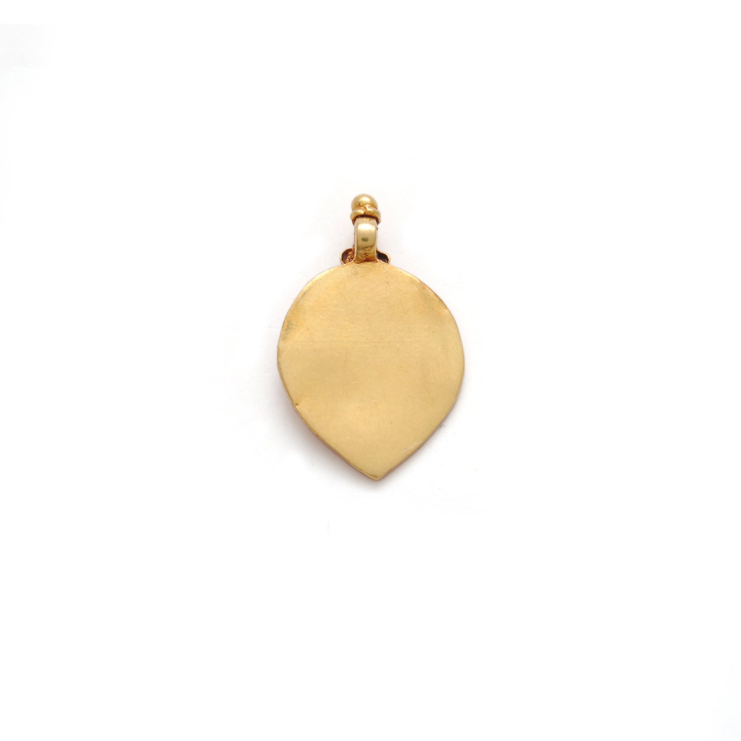 Religious Charm 18k Gold Pendant of Indian Goddess